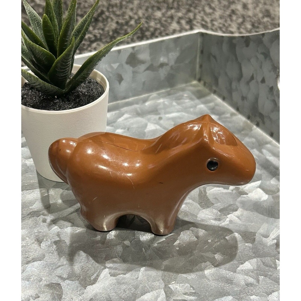 Vintage‎ Little Tikes Toddle Tots Wee Waffle Farm Brown Horse